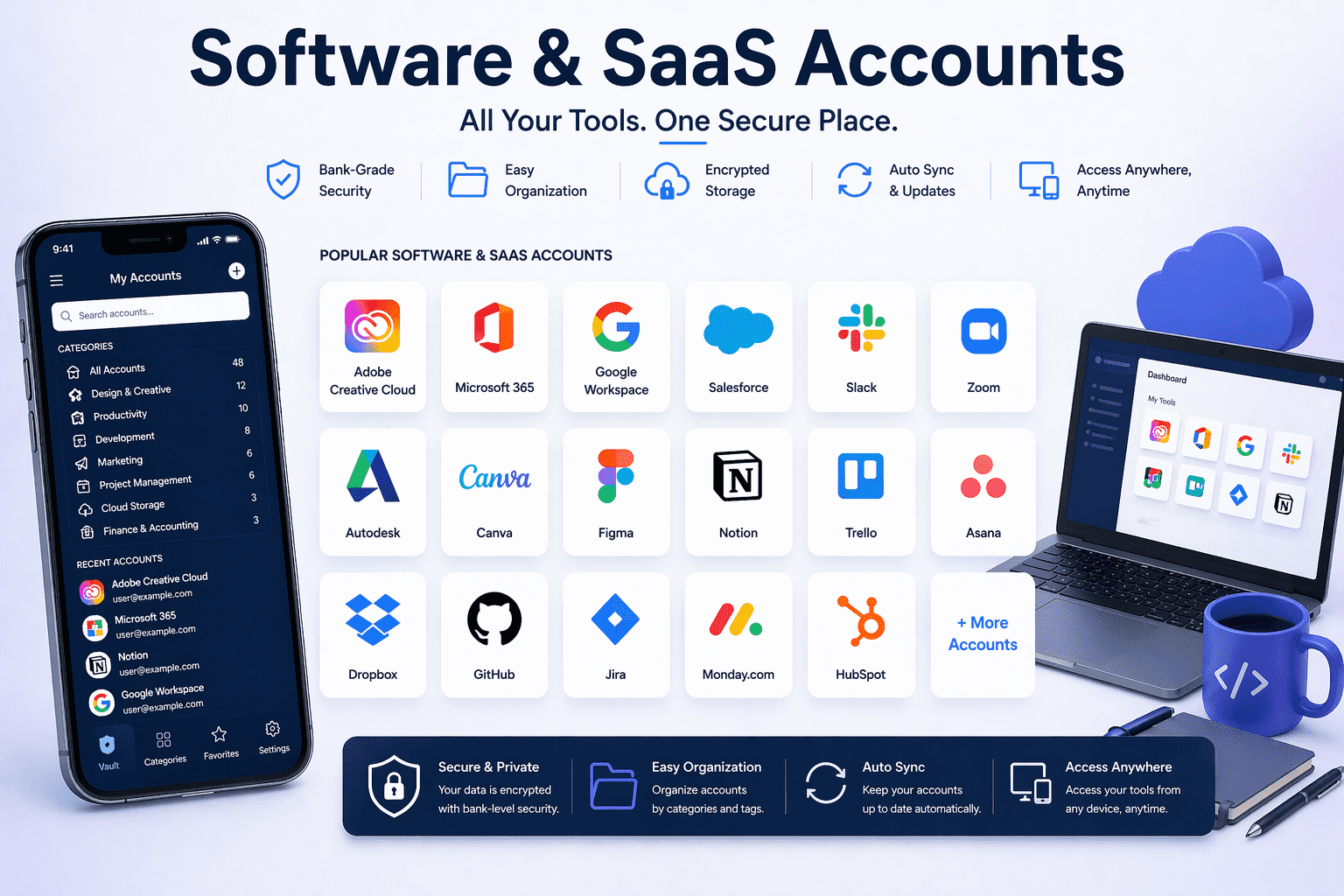 Software & SaaS Accounts