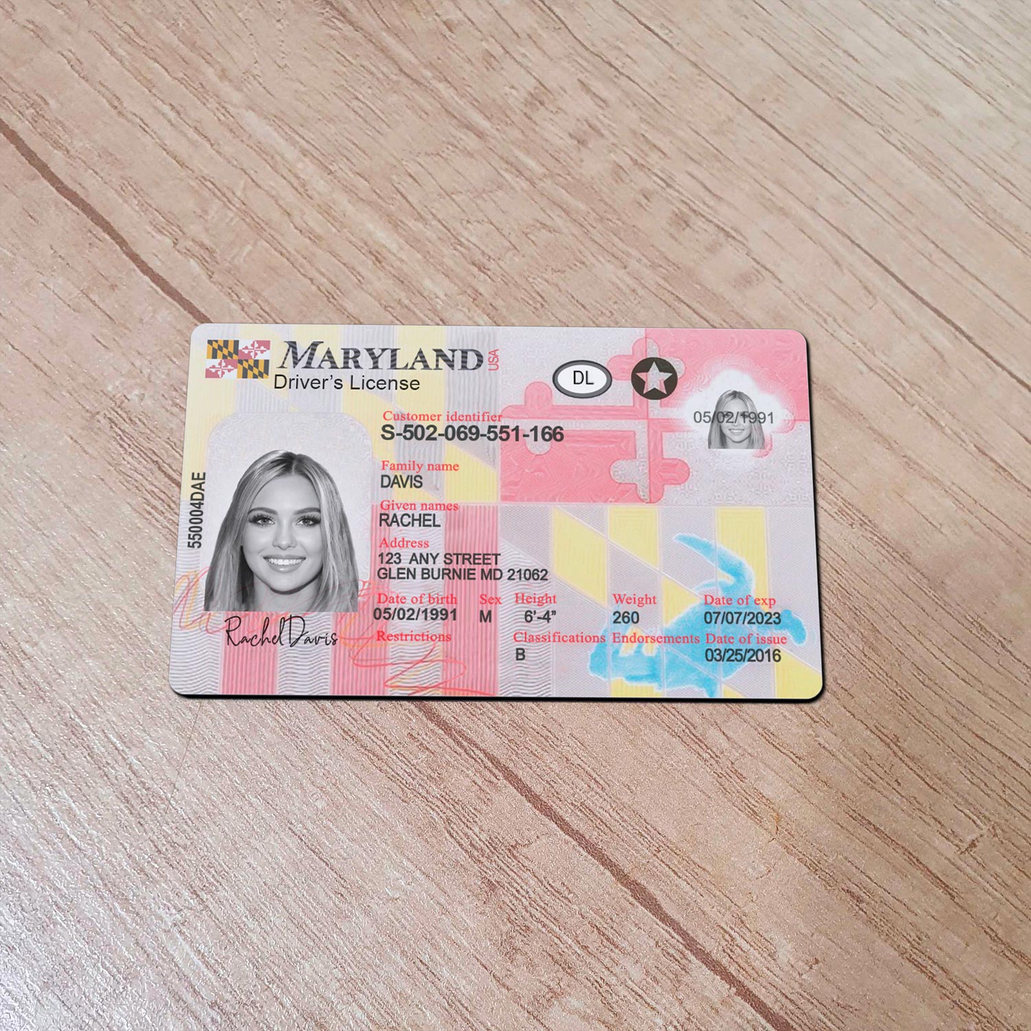 MarylandDL PSD Template Slide 1